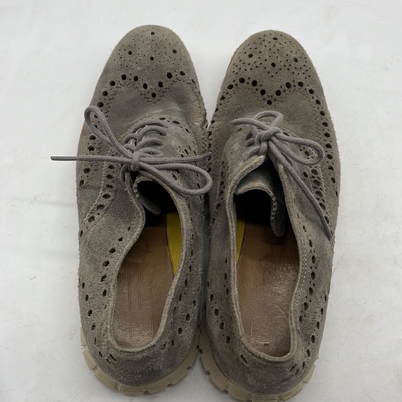 Cole Haan Zerogrand Gray Suede Lace up Oxford Sz 9. CH1974 main image 4